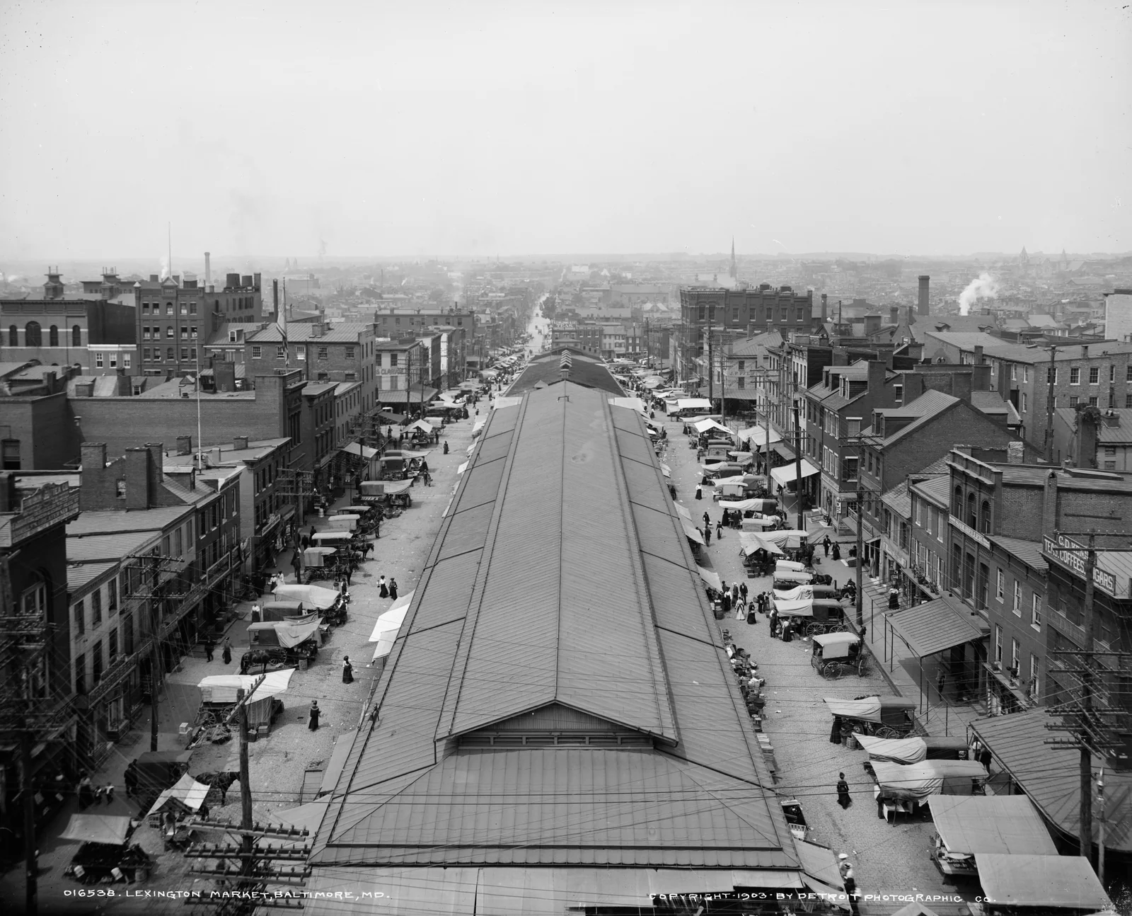 Lexington Market in Baltimore, ca. 1903