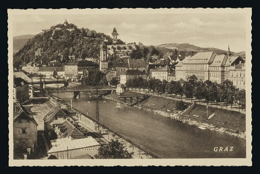Graz, Stadtansicht, ca. 1900