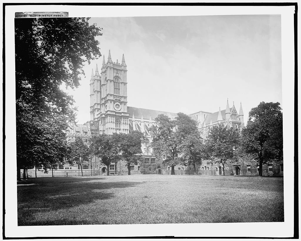 Westminster Abbey, ca. 1910. Detroit Publishing Co.